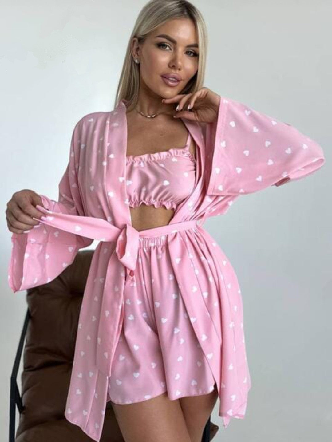 3 Piece Nighty Set
