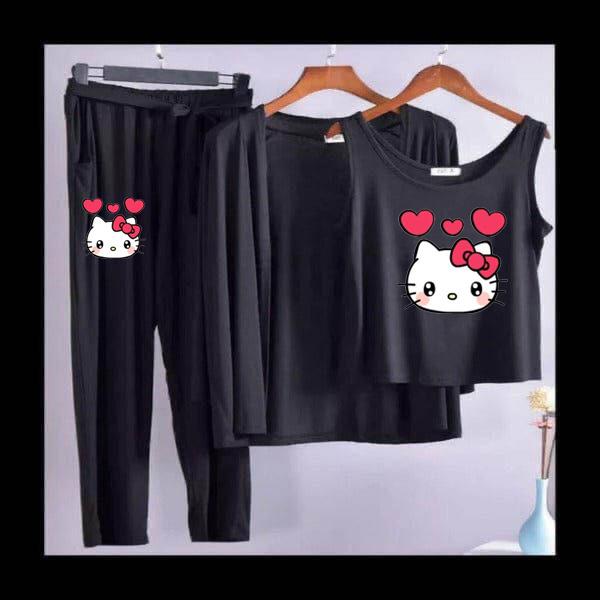 3pc Night Suit Printed ππ₯