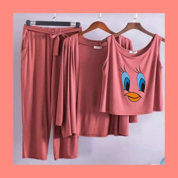 3pc Night Suit Printed ππ₯