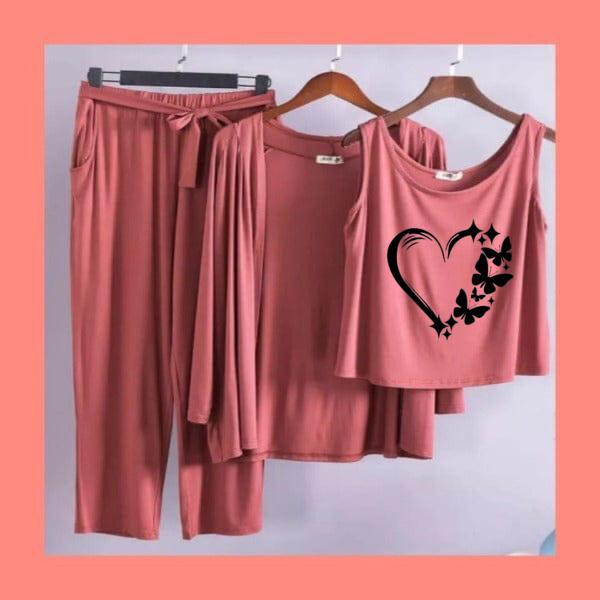 3pc Night Suit Printed ππ₯