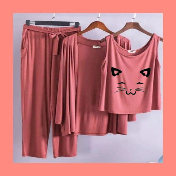 3pc Night Suit Printed ππ₯