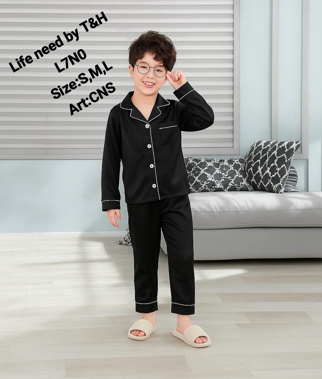 SILK KIDS PAJAMA SHIRT