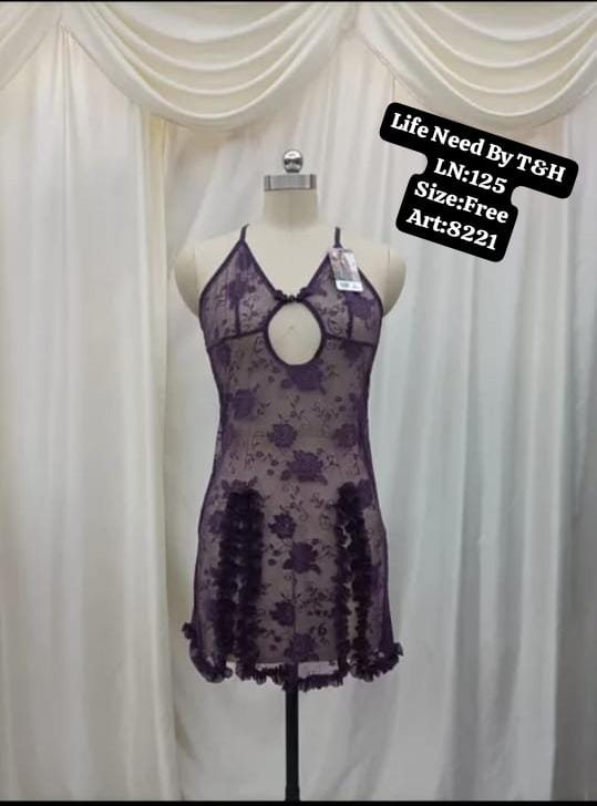 Short Net Night 2 pec Nighty or penty
