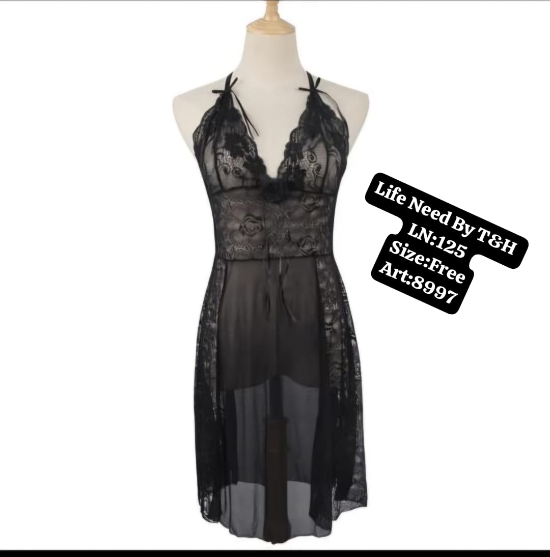 Short Net Night 2pec Nighty or penty