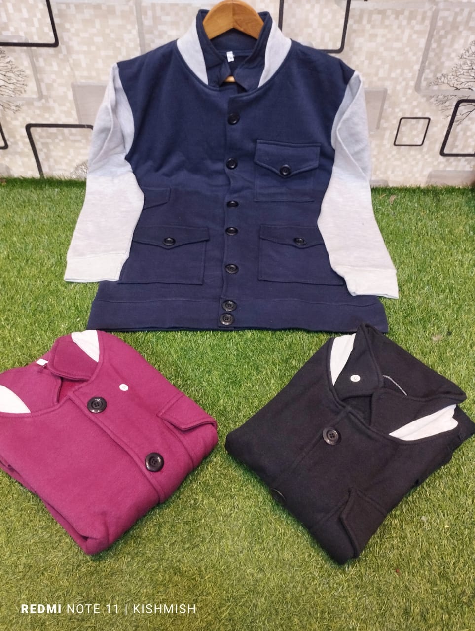 Multi Pocket Collar Style Winter Coat