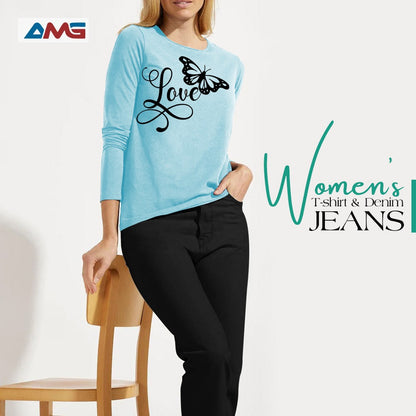 Women T Shirt and Jeans