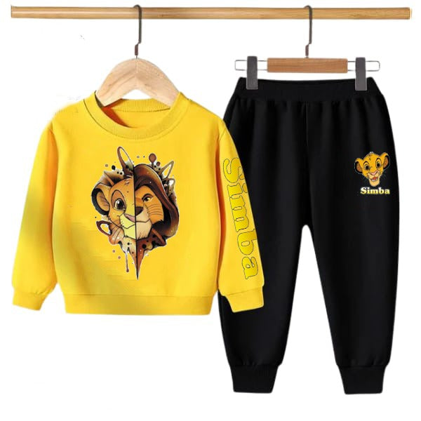 Simba Printed Kids Hoodie Set