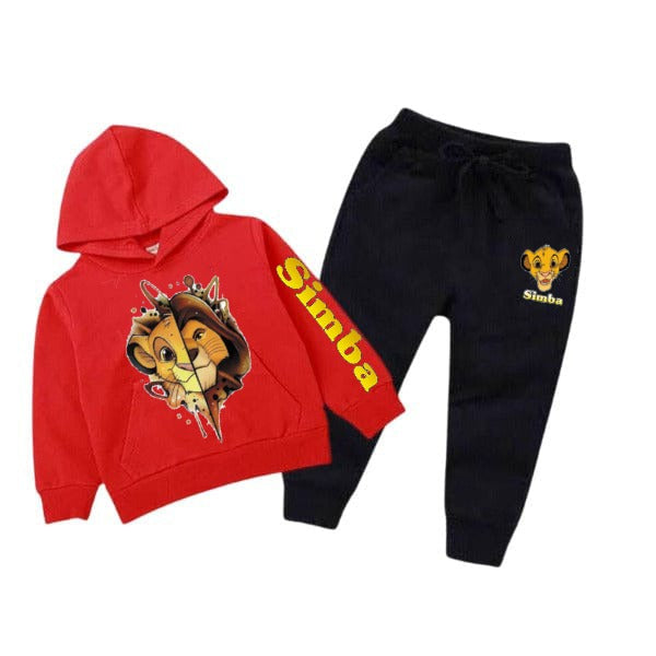 Kids Winter Printed Tracksuit