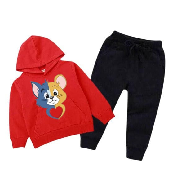 Kids Winter Printed Tracksuit