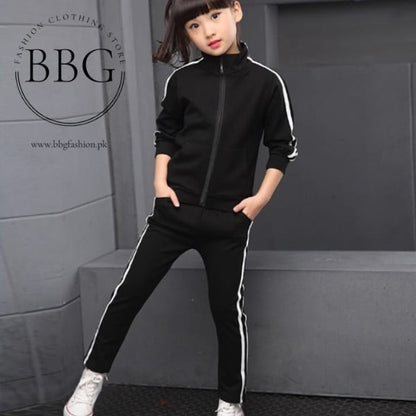 Kids Winter Zipper & Trouser 🖤💫