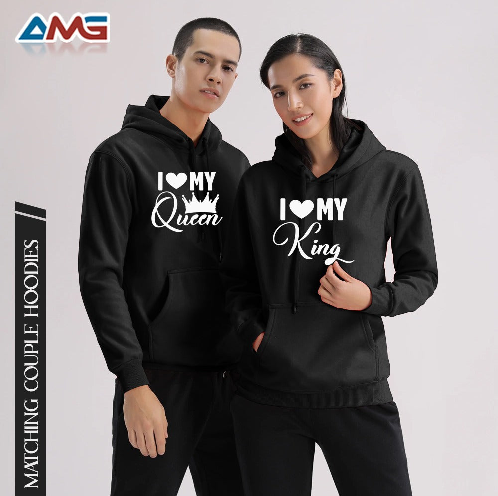 Pack of 4 Couple Hoodies,Hoodie with Trouser