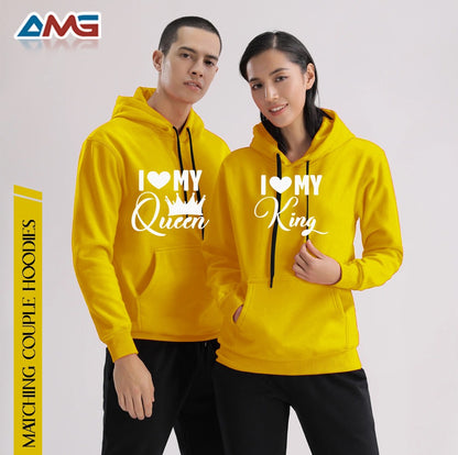 Pack of 4 Couple Hoodies,Hoodie with Trouser