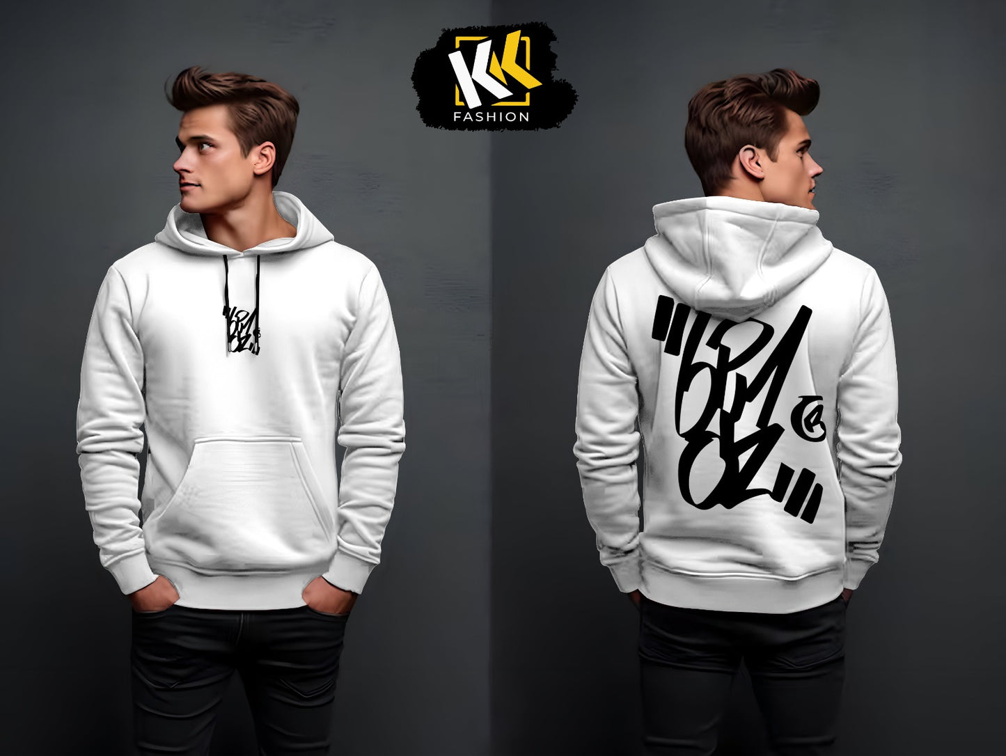 MENS HOODIES DTF PRINTED