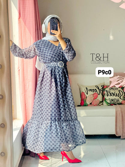 Long Chiffon Maxi