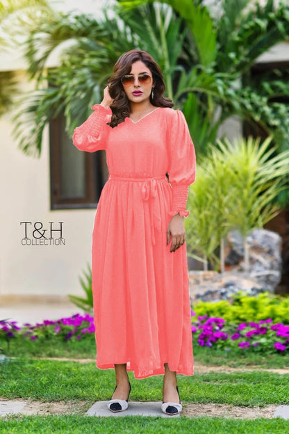 Ladies Chiffon Maxi