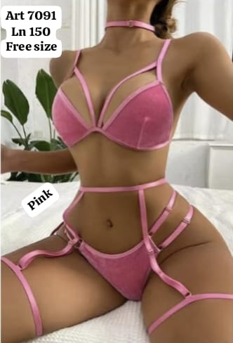 3 Piece Bikni Garter Set