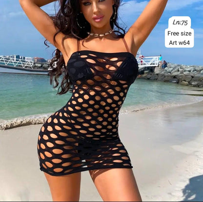 Mesh Fishnet Stocking Lingerie