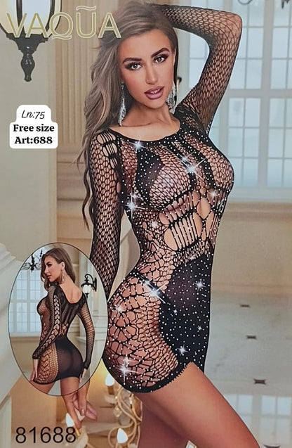 Mesh Fishnet Stocking Lingerie
