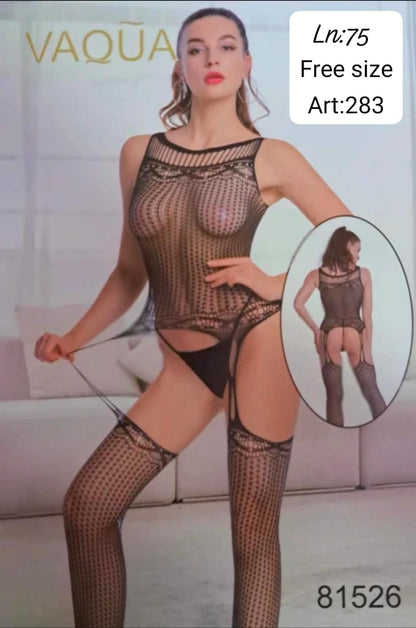 Mesh Fishnet Stocking Lingerie