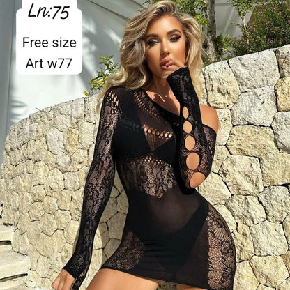 Mesh Fishnet Stocking Lingerie
