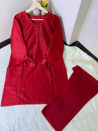 Cotton Casual 2 Pc