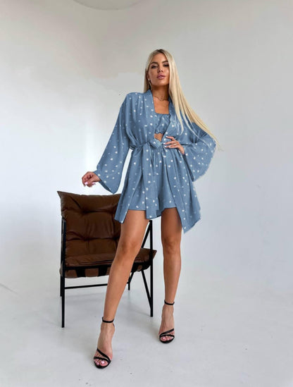 3 Piece Nighty Set