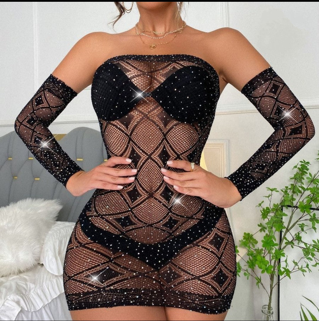 Mesh Fish Net Stocking Lingerie