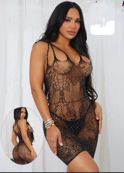 Mesh Fishnet Stocking Lingerie