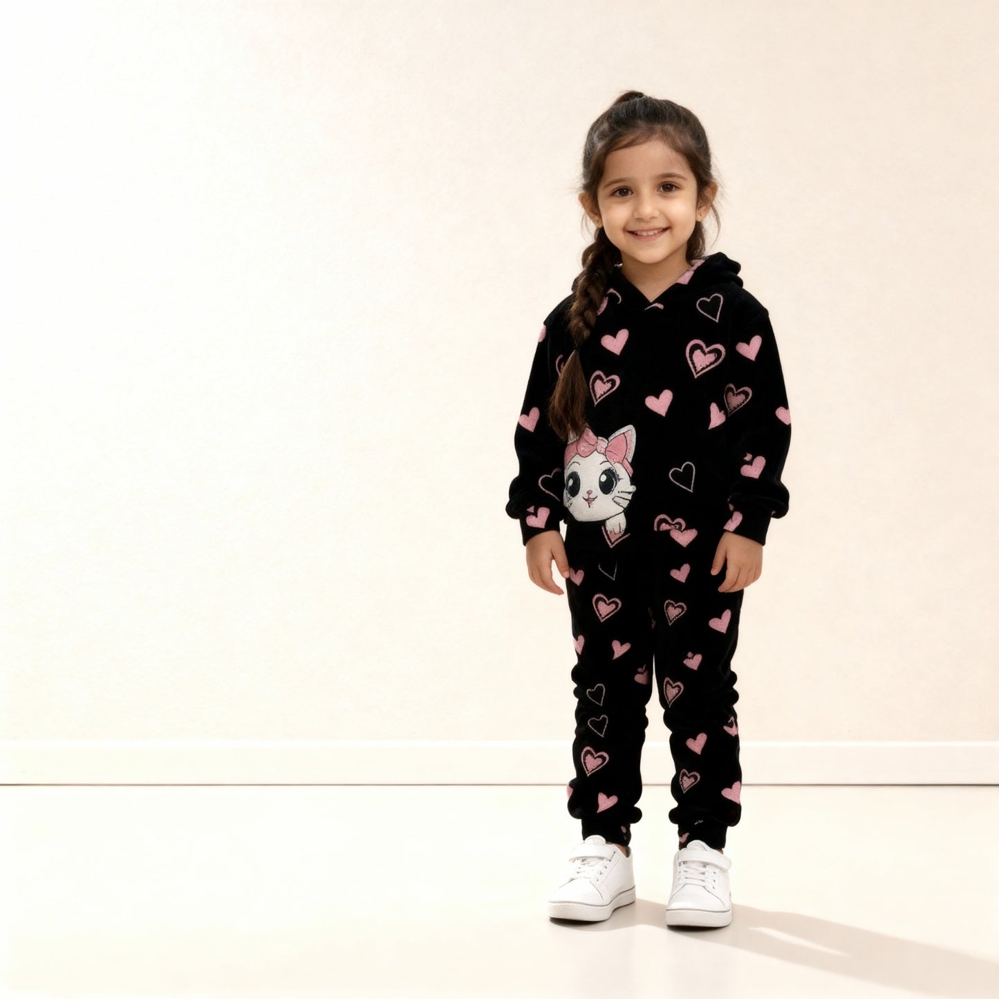 Kids Winter printed Tracksuit