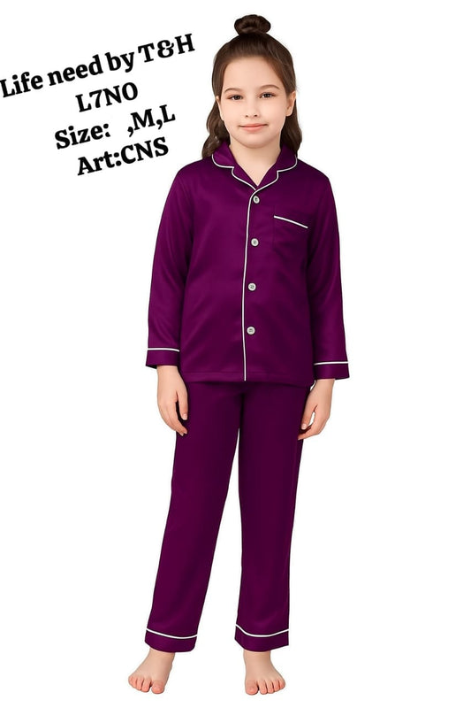 SILK KIDS PAJAMA SHIRT