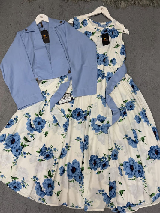 Flower Print Maxi Coti