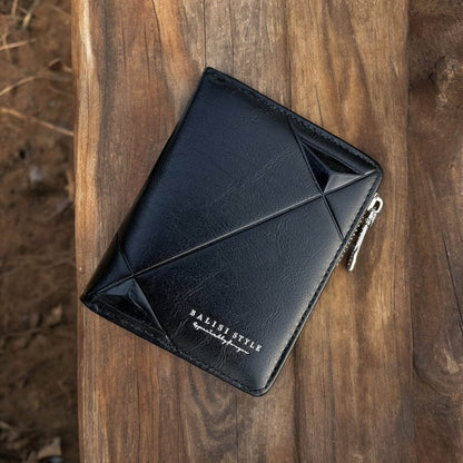 Balisi Style Classic Very High Very Spacious Book Style Wallets Plus Cardholder With Extra Coin Pouch