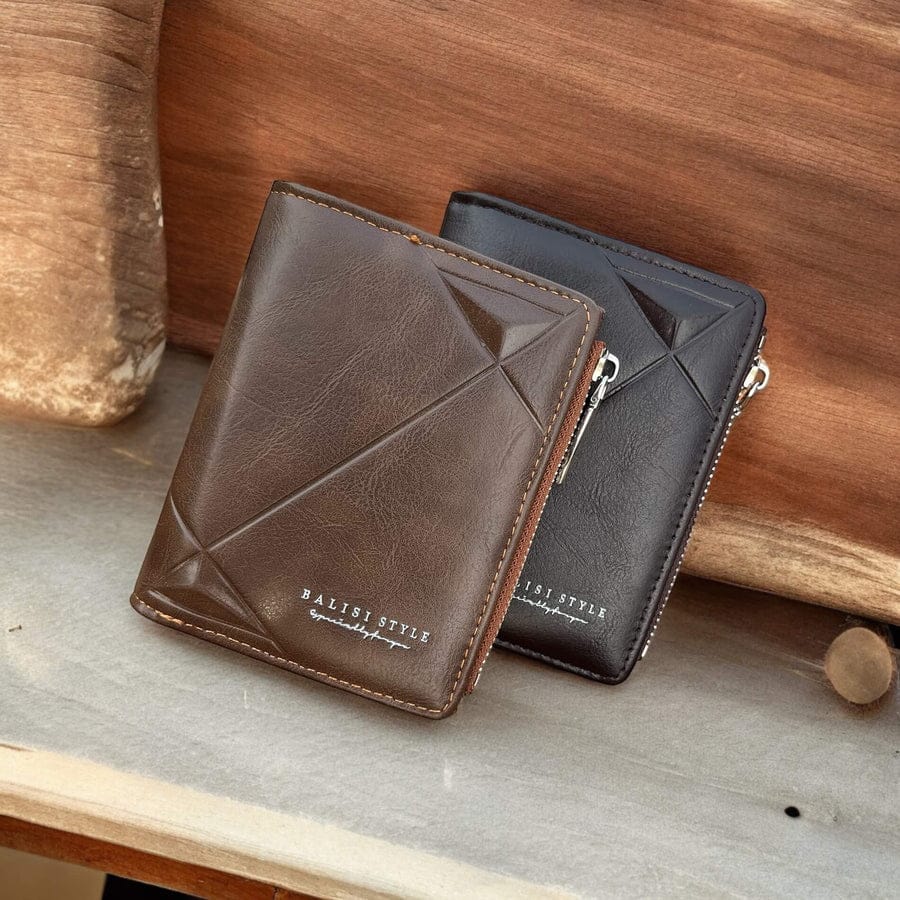 Balisi Style Classic Very High Very Spacious Book Style Wallets Plus Cardholder With Extra Coin Pouch
