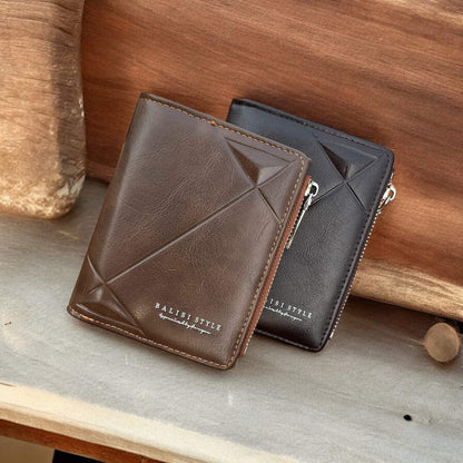 Balisi Style Classic Very High Very Spacious Book Style Wallets Plus Cardholder With Extra Coin Pouch