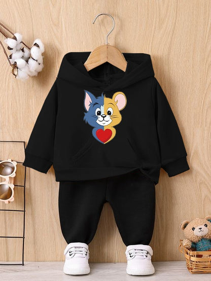 Kids Winter printed Tracksuit