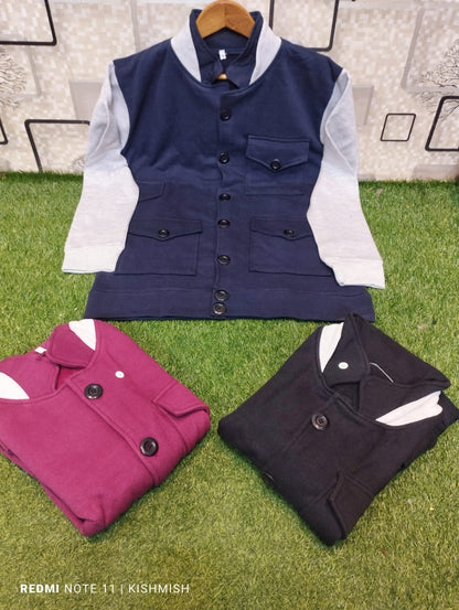 Multi Pocket Collar Style Winter Coat