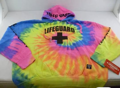 Lifeguard Hoodie Tie Die